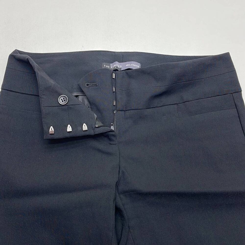THE LIMITED Women’s 2 Long IDEAL STRETCH Black Dress Pants